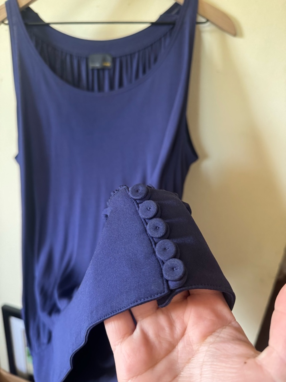 FENDI PURPLE SCOOP NECK TANK TOP SIZE IT 40 / US MEDIUM - Picture 3 of 5